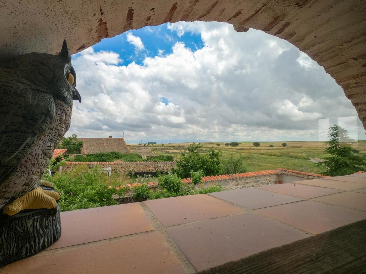 Вілла La Casa Del Buho Santa Maria la Real de Nieva Екстер'єр фото